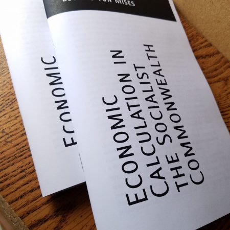 Economic Calculation in the Socialist Commonwealth
